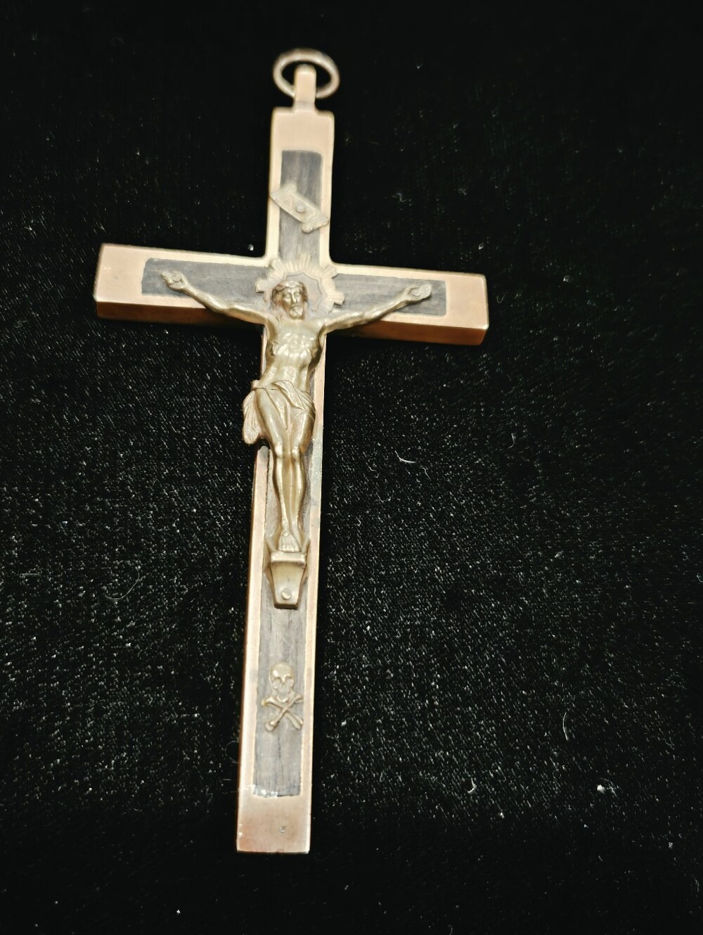 Antique German Pectoral Crucifix